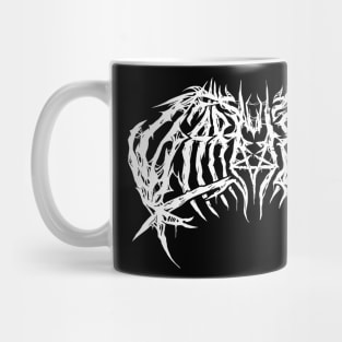 Garfield - Death Metal Logo Mug